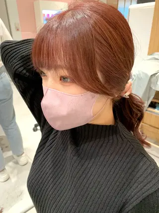 ミディアム 韓国ヘア/レイヤー/ 顔まわり/りょーとのヘアスタイル