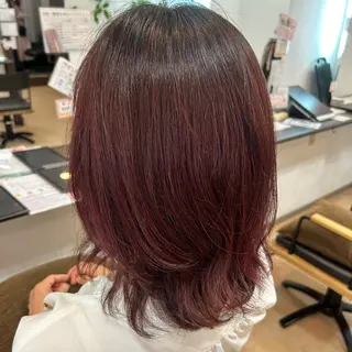 ミディアム 宮地 和のヘアスタイル