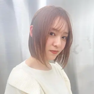 ショート カラー 🌿レイヤー/ブリー チ/🌿‬JINのヘアスタイル