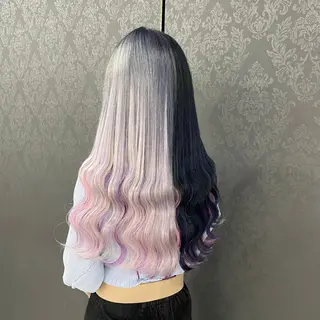 ロング シールエクステ KUMA🧸のヘアスタイル