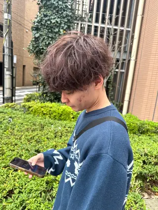 カラー メンズ EMANON 3rd店所属・メンズパーマ指名多数 NAOKIのヘアスタイル