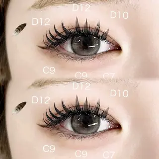 マツエク・マツパ Lucia 博多店 [ 山地 ]のマツエク・マツパデザイン