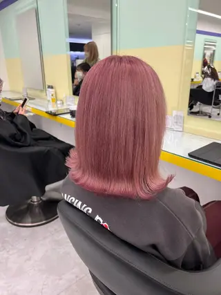 セミロング エクステモデル 募集💖まなみのヘアスタイル