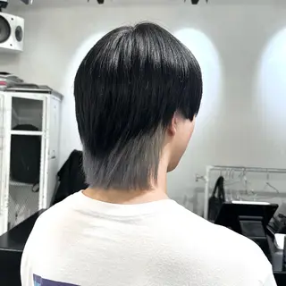 ショート カラー メンズ 🎀ミカ/レイヤー/ 韓国巻き/原宿🎀のヘアスタイル