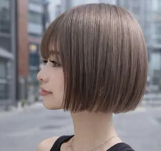 ショート 山野愛子美容室銀座所属・銀座YUKINA🌙 Wcolorのヘアスタイル