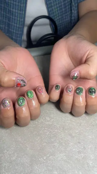 ネイル LINXS aosaのネイルデザイン