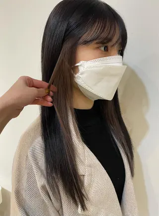 ロング カラー chiharu ボブ/レイヤーのヘアスタイル