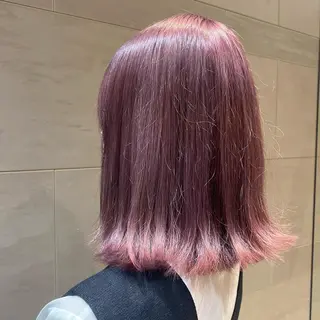 ミディアム カラー SENSE beauty salon所属・髪質改善/カラー/ カット/富岡佑麻のヘアスタイル