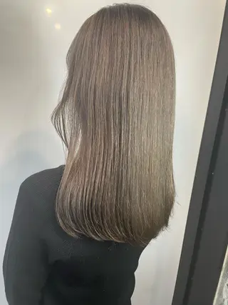 セミロング Pia/KIRIA /福岡美容室のヘアスタイル