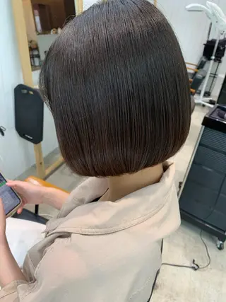 ショート ヒロミ/アレンジ/ アンニュイ/透け感のヘアスタイル