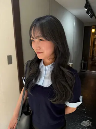 ロング カラー レイヤーカット 🪐REIKAのヘアスタイル