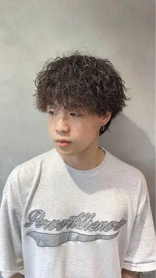 パーマ grace by afloat梅田店所属・あかね 丸のヘアスタイル