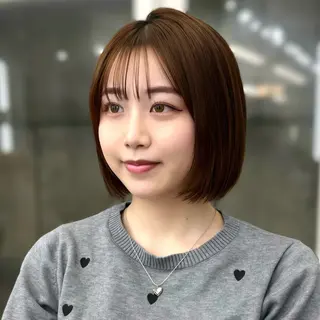 ショート タンバルモリ/ タッセルボブ/神山のヘアスタイル