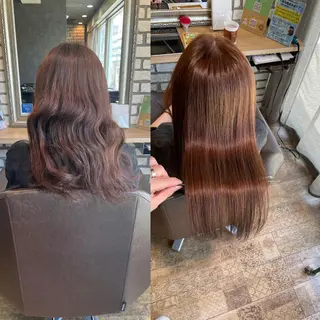 セミロング 西中島エリアNo.1 ✨髪質改善ラビマーニのヘアスタイル