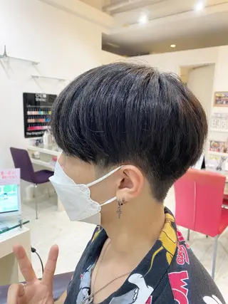 メンズ ハイトーン/ブリーチ MAYURI🌺横浜のヘアスタイル