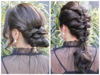 ヘアアレンジ 一人一人の輝きを 心を込めてのヘアスタイル