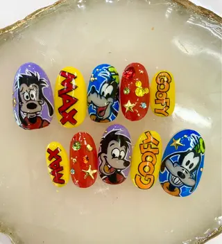 ショート カラー ネイル be-cares beauty(豊川店のネイルデザイン