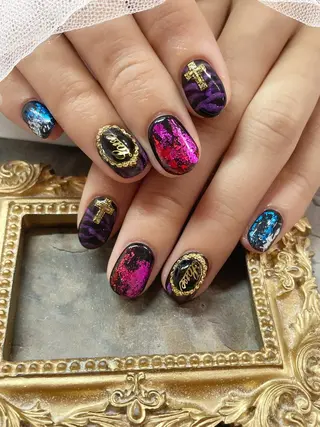 ネイル マジックミラー所属・マジック ミラーのネイルデザイン