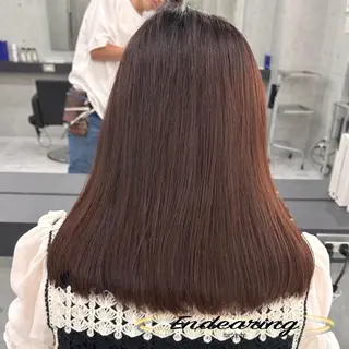 セミロング Endearing 銀座/レイヤーカットのヘアスタイル