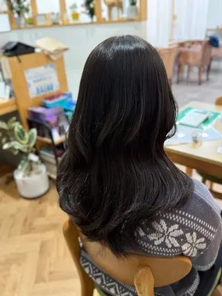 ロング merc.☘️平岩 那月のヘアスタイル