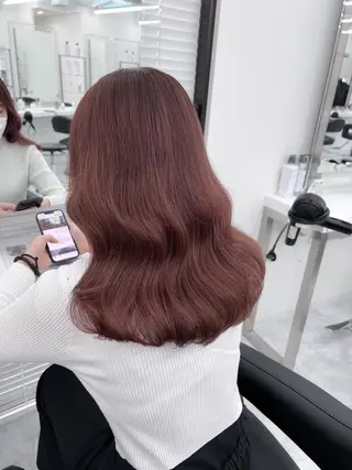 カラー 透明感韓国ヘア💍 横浜UNITED♡のヘアスタイル