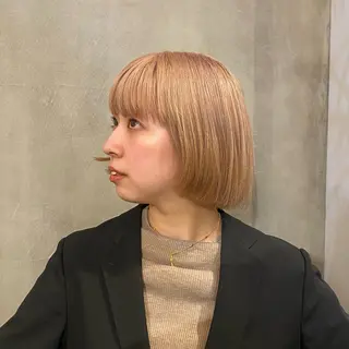 ミディアム 🩰無料カットモデル ショート/莉紗子🫧のヘアスタイル