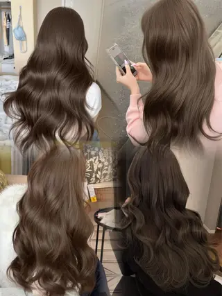 ロング カラー 原宿／ワンホンヘア SAAYA🖤のヘアスタイル