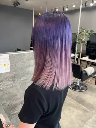 セミロング 🌙GLITTER 菱沼孝将🌙のヘアスタイル