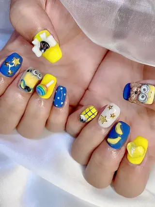 ネイル シェアサロンLei.g(レイジー)所属・3Dアートネイル💗 都築レナのネイルデザイン