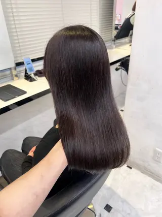 ミディアム カラー ヘアアレンジ 💕上野美容師☁ ブリーチ💖サワのヘアスタイル