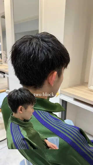 メンズ レイヤー/ウルフカッ ト/𝓡𝓲𝓷🍎のヘアスタイル