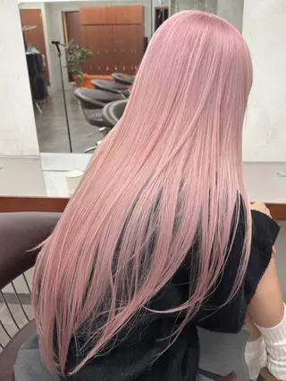 ロング カラー nico TOKYO 渋谷所属・ブリーチ　ハイトーン 特化🌈フジタハルキのヘアスタイル