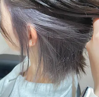 ミディアム カラー Le un所属・Leun（ルアン） 奥村綾菜のヘアスタイル