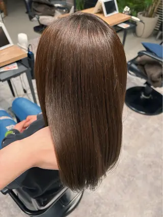 ミディアム カラー 美白透明感カラー 🤍／kazukiのヘアスタイル