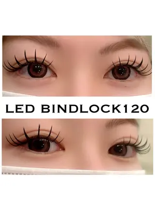 マツエク・マツパ シュガーレイ所属・バインドロック🦋 アンドヘルシーのマツエク・マツパデザイン