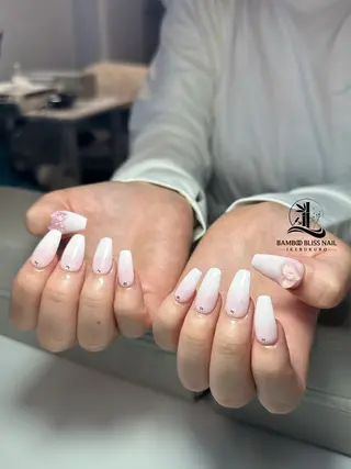ネイル BAMBOO BLISS 研修用のネイルデザイン