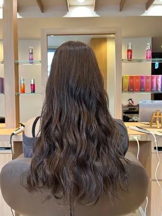 ロング カラー Dali 新さっぽろ店所属・前川 紗のヘアスタイル