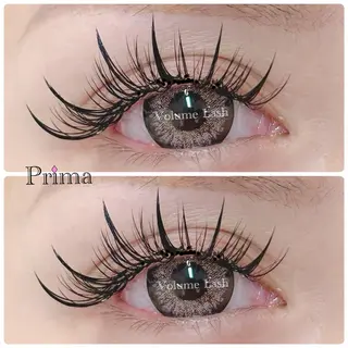 マツエク・マツパ Prima🌈 アイラッシュ🌈のマツエク・マツパデザイン