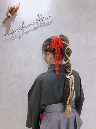 ロング ヘアアレンジ Takagi Nanamiのヘアスタイル