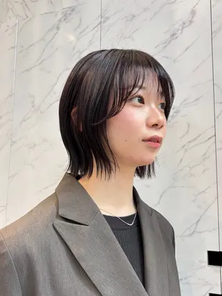 ショート miu /透明感カラーのヘアスタイル