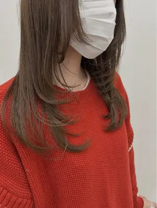 ロング 酸性ストレート/ ボブ/暖色/リコのヘアスタイル