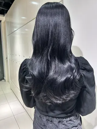 ロング カラー 髪質改善/透明感カラ ー/レイヤー/あやはのヘアスタイル