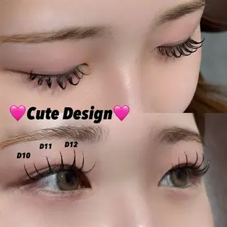 マツエク・マツパ Early Nails With eyelash所属・チャチャタウン3階 柴田のマツエク・マツパデザイン