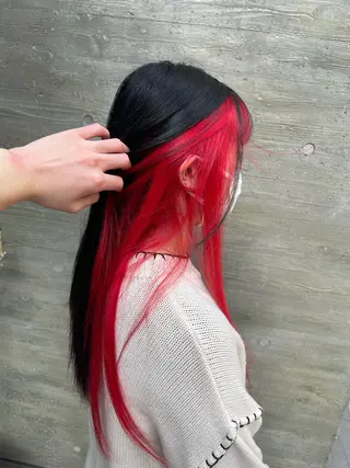 セミロング カラー オージュアソムリエ DAIKI⭐️のヘアスタイル