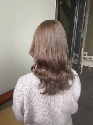 ミディアム 透明感🌱ハイトーン ✨艶髪🫧川﨑　翼のヘアスタイル