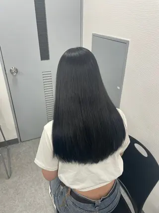 ロング カラー 中韓レイヤー/ ブラウン🤎はやとのヘアスタイル