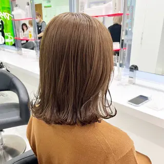 カラー 似合わせ💗骨格矯正 💗透明感カラー💗のヘアスタイル