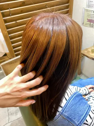 ロング Blue hair&eyelash所属・🌼サトウ アカリ🌼のヘアスタイル