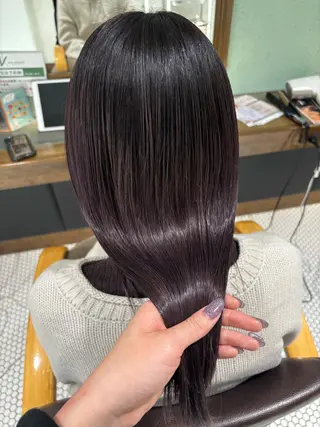 カラー レイヤーカット/艶髪 /パーマaikoのヘアスタイル