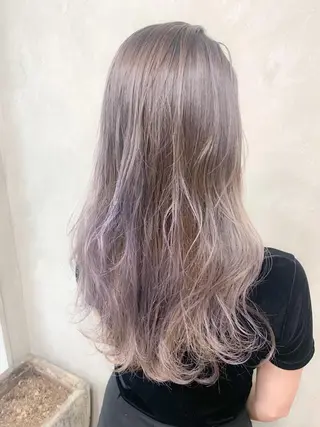 ロング カラー 🌈髪質改善💕 縮毛矯正✨青木まで✨のヘアスタイル